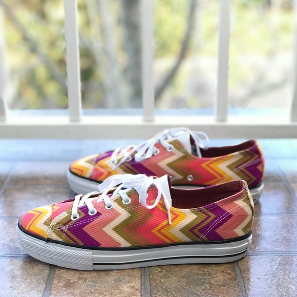 Converse Shoes - NWT Converse & Missoni Ctas High Line Multi W AUTH